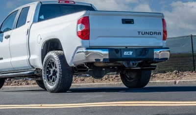 Borla ATAK Cat Back Fits 2009-2021 Toyota Tundra 4.6L 5.7L Exhaust 4" BLACK Tips - Image 1 of 3