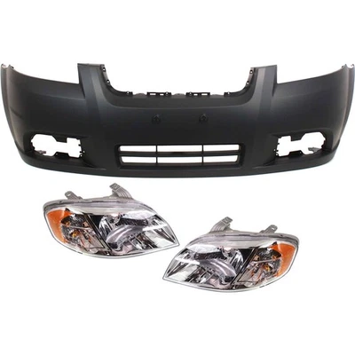 Headlight Kit For 2007-2011 Chevrolet Aveo Driver and Passenger Side Halogen - Изображение 1 из 4