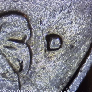 Bicentennial 1976 D Washington Quarter Error Filled Mint Mark - Picture 1 of 6