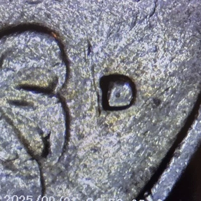 Bicentennial 1976 D Washington Quarter Error Filled Mint Mark - Image 1 of 4