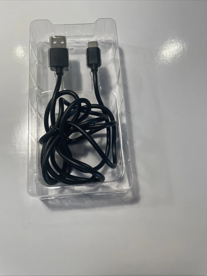 USB-A Cable - Black - Open BoxJust Wireless 4' TPU Type-C to  - Image 1 of 2