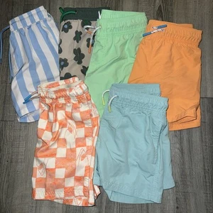Cat & Jack & Art Class Size Cotton On Kids 6- 8 Boy's Swim Trunks - Picture 1 of 11