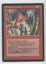 1996 Magic: The Gathering - Alliances Primitive Justice 0b0