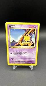 Abra Pokemon German Base Set 1st Edition (ABRA) #43 NM - Picture 1 of 2