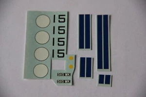 Décalques Jaguar E N° 15 Le Mans 1963 - 1/43 - Imagen 1 de 1