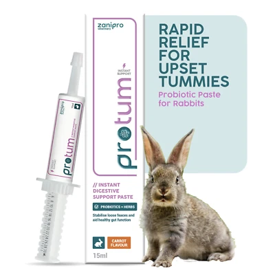 ZANIPRO ProTum Probiotics for Rabbits Advanced Digestive Remedy Diarrhea Supplement 15ml