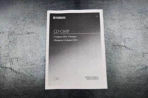 Nuevo cambiador de discos compacto Yamaha CD-C600 manual del propietario manual de instrucciones - Imagen 1 de 3