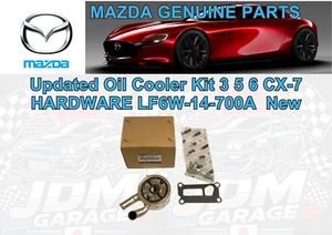 Mazda Genuine Updated Oil Cooler Kit 3 5 6 CX-7 HARDWARE LF6W-14-700A New - Picture 1 of 3