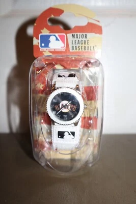 NEW - MLB San Francisco SF Giants Unisex White Watch Game Time Adjustable Straps - Image 1 of 4