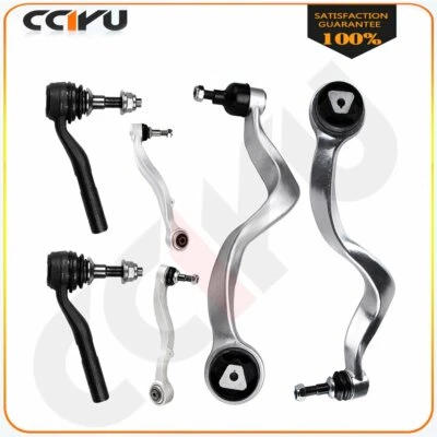 6x Front Lower Control Arm Ball Joint Tie Rod Suspension For BMW 750Li 745i 750i - Image 1 of 4