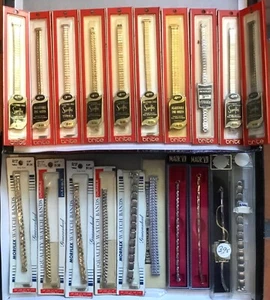 20 Circa 1950s/60s/70s Vintage Ladies Watch Bands Straps NOS NEW Old Stock - Picture 1 of 5