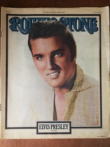 Rolling Stone Magazine September 22, 1977 #248 Elvis Presley No Label 425 - Imagen 1 de 1