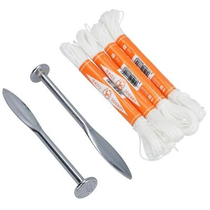 Due spille linea impronta e quattro intrecciate linea gesso nylon misura B 18m TE269_TE45 - Foto 1 di 6