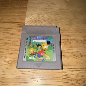 Bart Simpsons Escape from Camp Deadly für den Nintendo Game Boy - getestet! - Bild 1 von 2