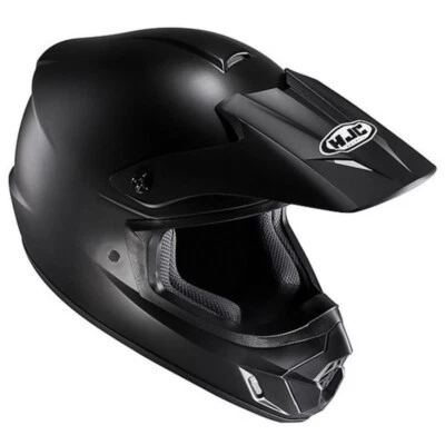 Casque Moto Cross Enduro Csmx Ii Semi Falt Noir Taille XS ULTIME PIECE !!! - Photo 1/2