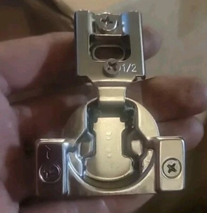 Blum COMPACT 1/2" Overlay Wrap Around Press-In Hinge Soft Close Feature✅️ T - Picture 1 of 1
