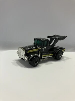 Vintage 1982 NOS Loose - Matchbox #65 Kenworth Bandag Bandit Black Truck Diecast - Image 1 of 2