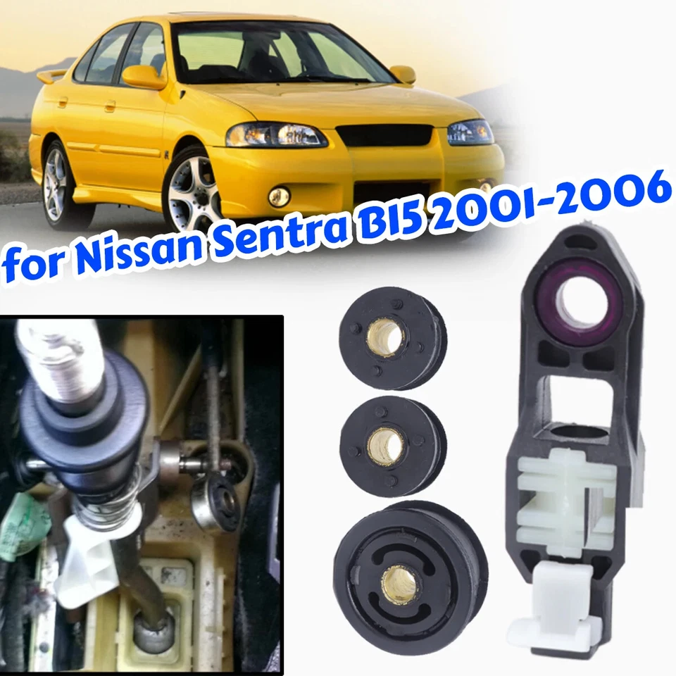 Palanca de cambios de buje de control de cable de cambio de marchas para Nissan Sentra B15 2001-2006 Foto 1 de 4