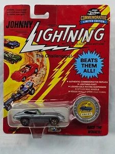 Johnny Lightning Challengers Custom XKE Gray Redline Commemorative 1993 I - Picture 1 of 14