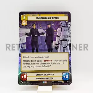 STAR WARS UNLIMITED SHADOWS OF THE GALAXY 493 Unwiderlegbares Angebot Hyperspace Folie - Bild 1 von 1