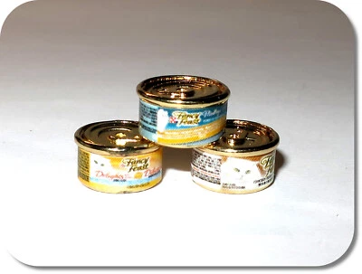 Miniatur Katzenfutter in Dose, Neu - Bild 1 von 4