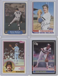 Lot of 16 Different Gene Nelson Baseball Cards - Picture 1 of 4