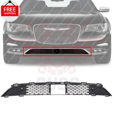 New Front Bumper Face Bar Grilles Primed Fits 2015-2022 Chrysler 300 CH1036150 - Изображение 1 из 4