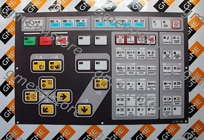 Operating Membrane 11-91-00 for Hitachi Seiki VK45 VK55 machine - Image 1 of 3
