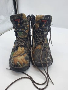 Red Head Brand Co Mens Expedition Ultra Thinsulate Camo Boots Size 6M - Picture 1 of 8