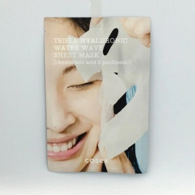 [COSRX] Hydrium Triple Hyaluronic Water Wave Sheet Mask 20ml / Korean Cosmetics - Image 1 of 3