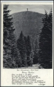 Thüringen alte AK ~1930 Schneekopf Berg Psalm Scheffel - Bild 1 von 1