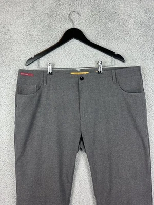 Enzo Tovare Pants Mens 44 Gray Berlin-3 Cotton Chino Flat Front Five Pocket Men - Image 1 of 4