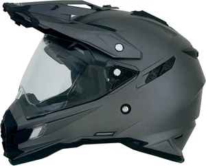 FX-41DS Full Face Dual-Sport Helmet Gloss Gray Small AFX 0110-3761 - Picture 1 of 2