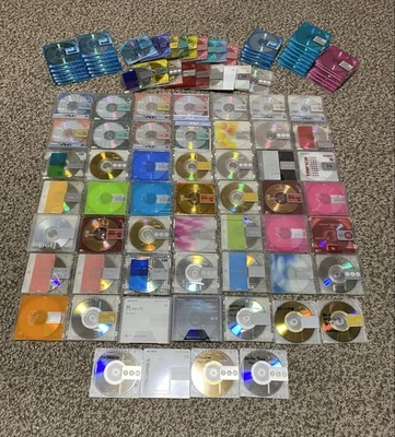 MD Mini Disc usato Bulk 100 Sony Maxell TDK ecc. 60/74/80 min casuale 50 con ... - Immagine 1 di 4