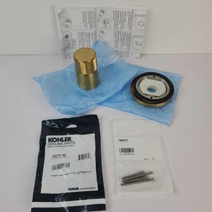 KOHLER Components 1-Handle Transfer Valve Trim Kit Vibrant Brushed Moderne Brass - Picture 1 of 10