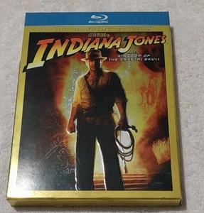 Indiana Jones & The Kingdom Of The Crystal Skull 2-Disc Blu-ray W/ 80 Page Book - Picture 1 of 6