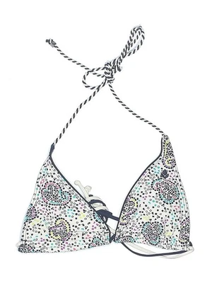 Top de traje de baño plateado Reef para mujer M Foto 1 de 2