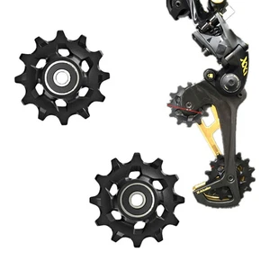 Bicycle Rear Derailleur Pulley Wheel Set 12T for SRAM 11 Speed Systems - Picture 1 of 7