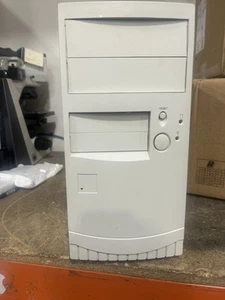 Vintage Enlight EN-6580E Baby AT Computer Tower Case with PSU - BRAND NEW READ - Afbeelding 1 van 9