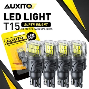4pcs Super Bright White Canbus LED Bulb Car Backup Reverse Light 912 921 T15 BRS - Picture 1 of 9
