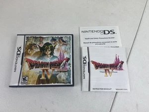 Dragon Quest IV (4): Capítulos de los Elegidos Nintendo DS Estuche y Manual SOLO - Imagen 1 de 2