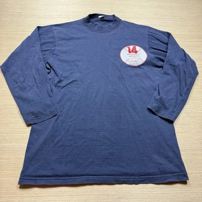 Vintage 70s Russell Athletic Gold Tag Baseball T Shirt Joliet Illinois Mussers L - Image 1 of 4