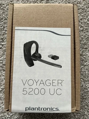 Voyager 5200 UC Plantronics by Poly Wireless Headset & Charging Case 206110-101 - Image 1 of 4