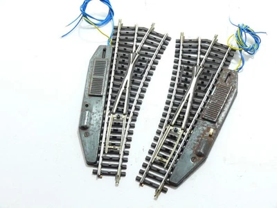 Märklin 2261/2264 H0 K-Track Electric Turnout Pair L/R #dg54 - Image 1 of 4