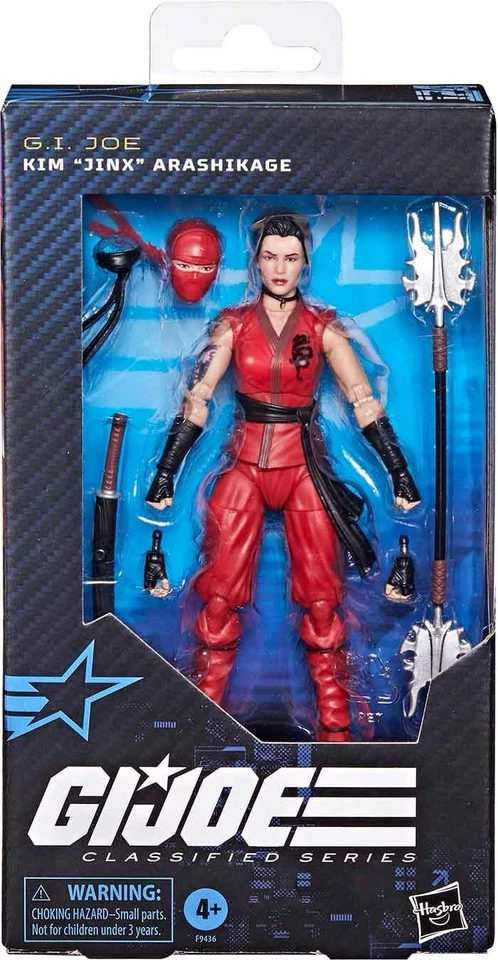G.I. Figura de acción Joe Classified Series Kim "Jinx" Arashikage - HASBRO Foto 1 de 3