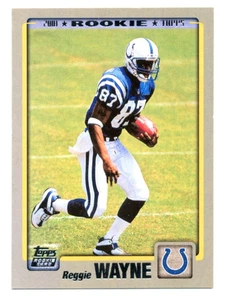 2001 Topps 344 Reggie Wayne RC Indianapolis Colts HOF - Bild 1 von 2