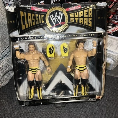 Killer Bees Jim Brunzell & Brian Blair Jakks Classic Superstars 2 Pack WWE c2008 - Image 1 of 4