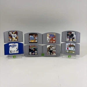 Konvolut 8 Nintendo 64 N64 Spiele - Sports Lot - NFL, NHL, NBA, Golf - Bild 1 von 24