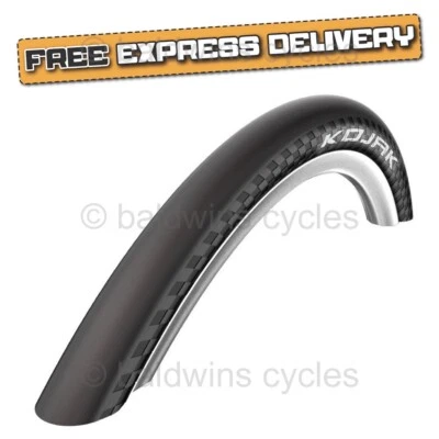 Pneu único Schwalbe Kojak 20 x 1.35 SpeedGrip Lite RaceGuard preto com fio - Imagem 1 de 4