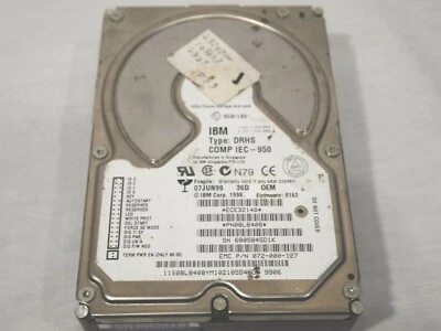 IBM 08L8408 ECE32148 36GB Hard Drive DRHS Disk Module 072-000-127 80pin SCSI LVD - Image 1 of 4